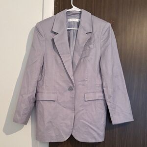 ASTR Lavender Single-Button Blazer